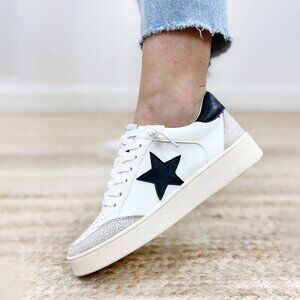 MiiM Juniper Star Sneaker Black white 7.5
